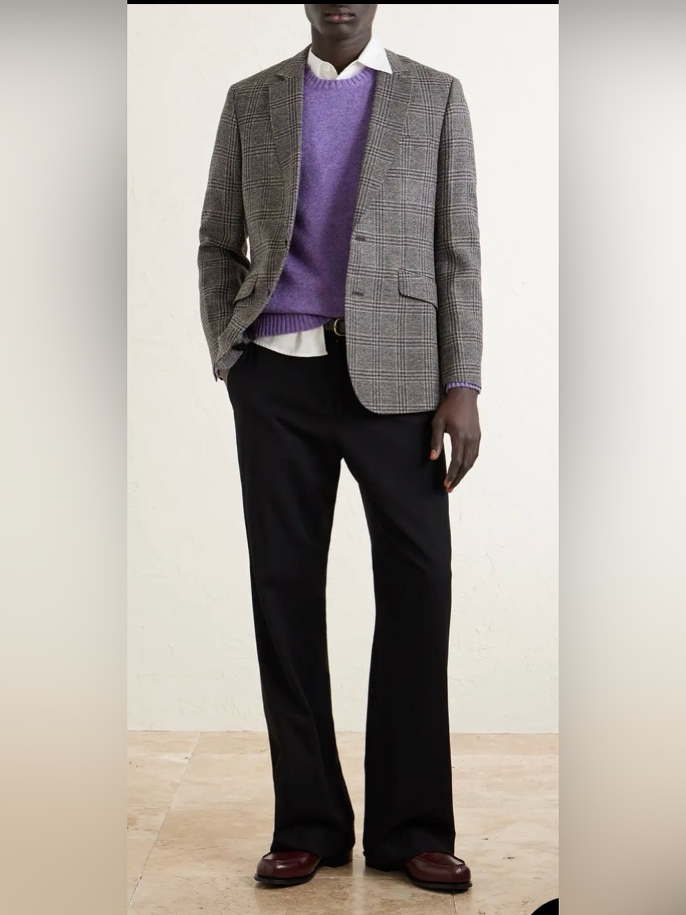 rag & bone Butler Check Wool Blazer - Picture 7 of 7